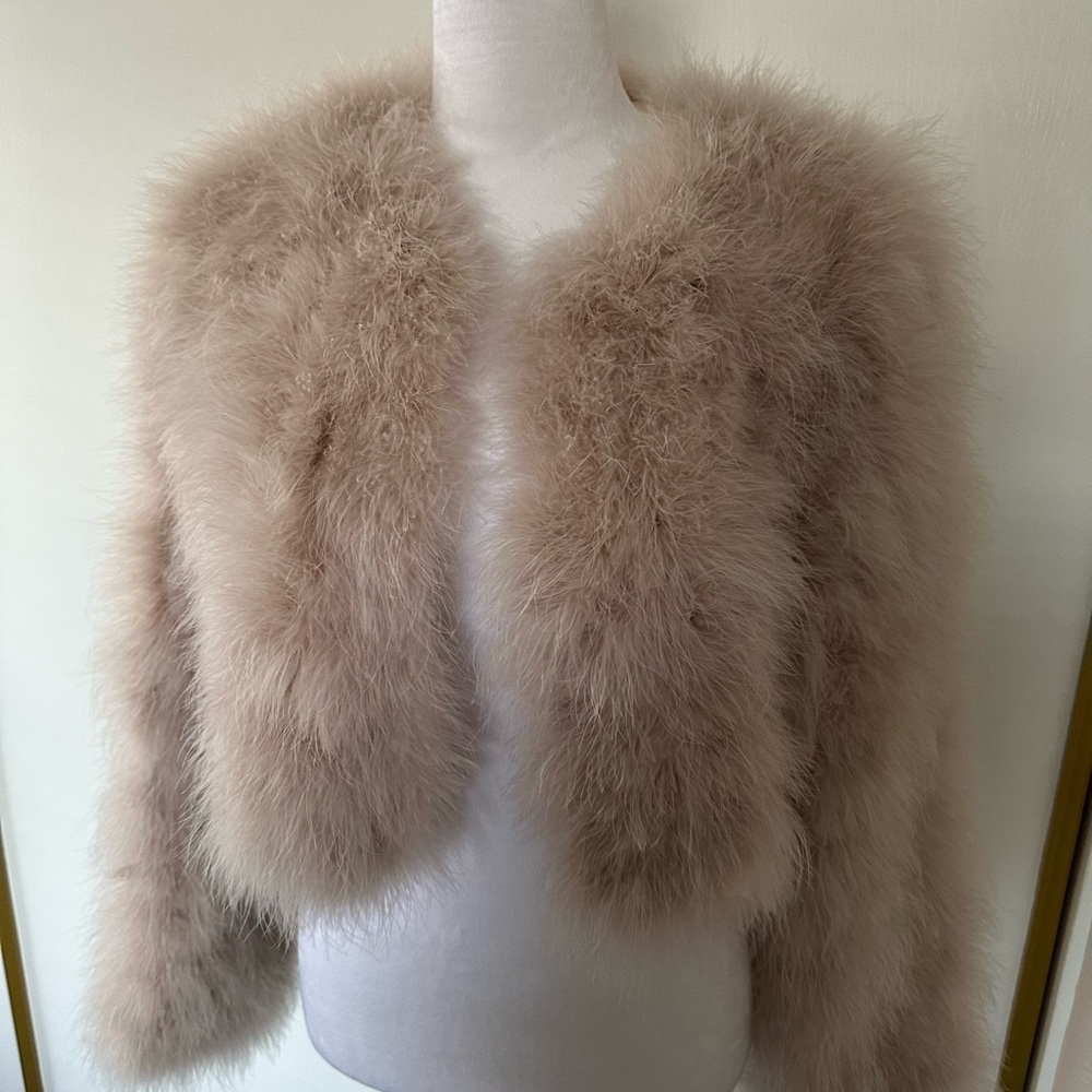 Bubish Luxe Blush Pink Manhattan Crop Jacket